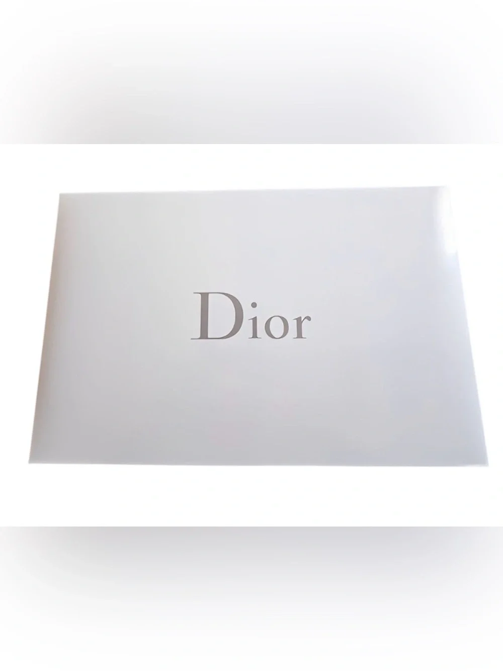 GWP Dior Beauty White Cosmetic Pouch w/ Embroidery